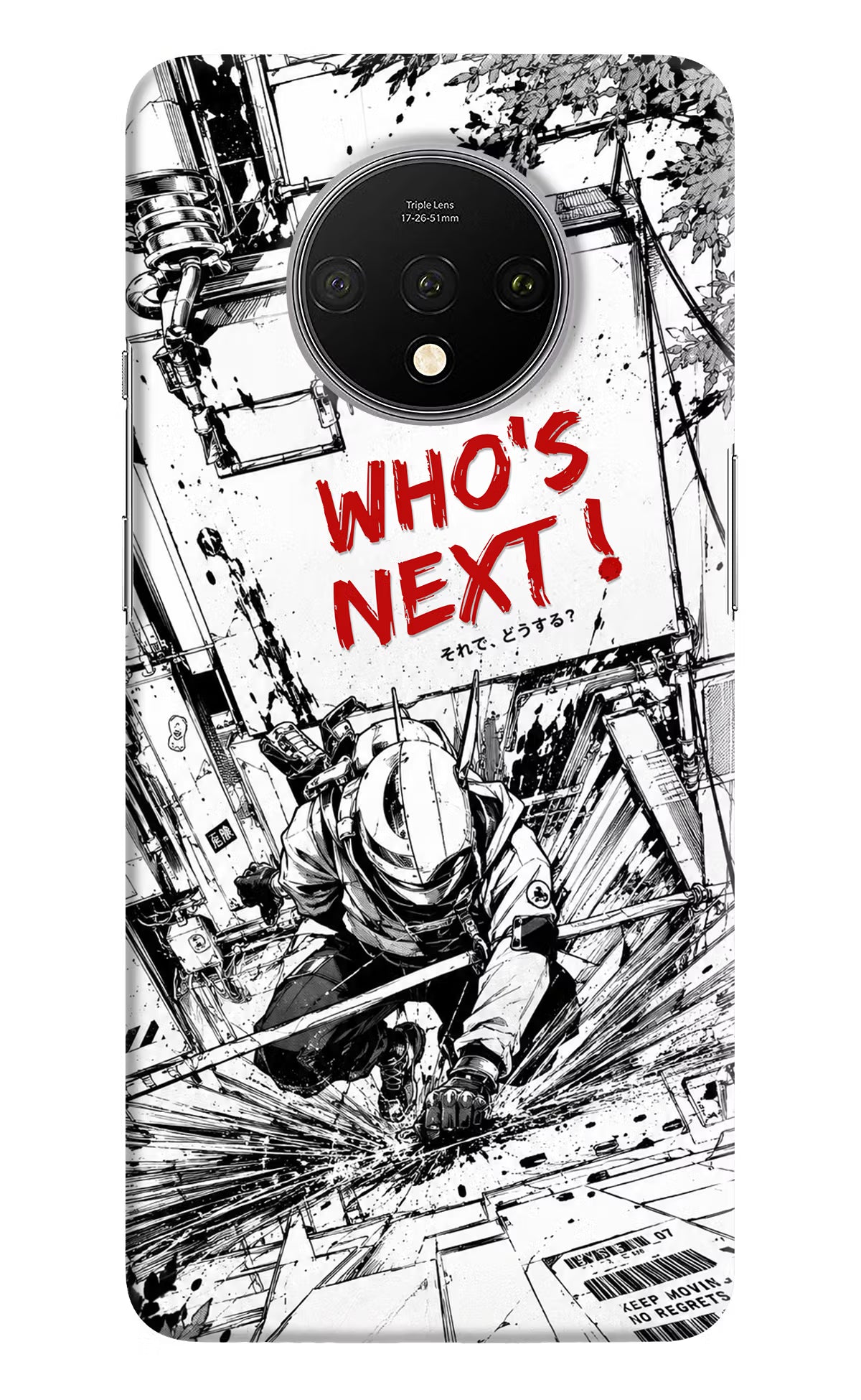 Who's Next Oneplus 7T Hard Case Back Cover by Casekaro