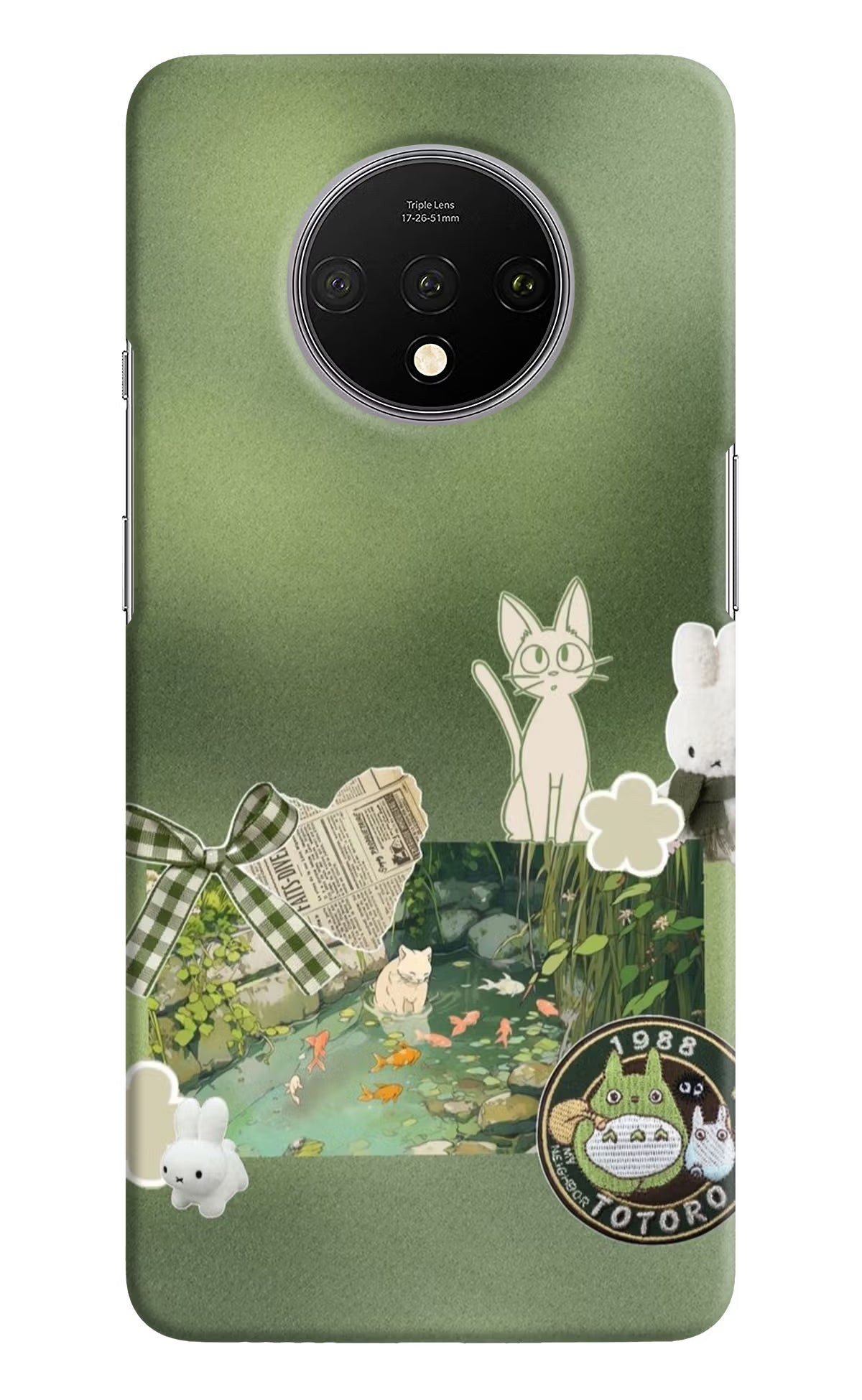 Aesthetic anime Oneplus 7T Back Cover