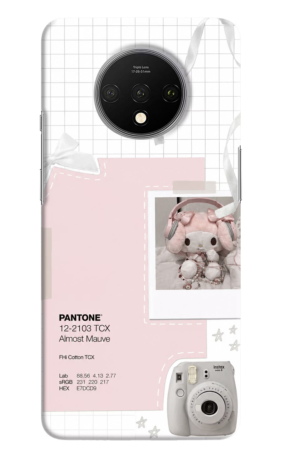 Pantone Asthetic Oneplus 7T Back Cover, Hard case