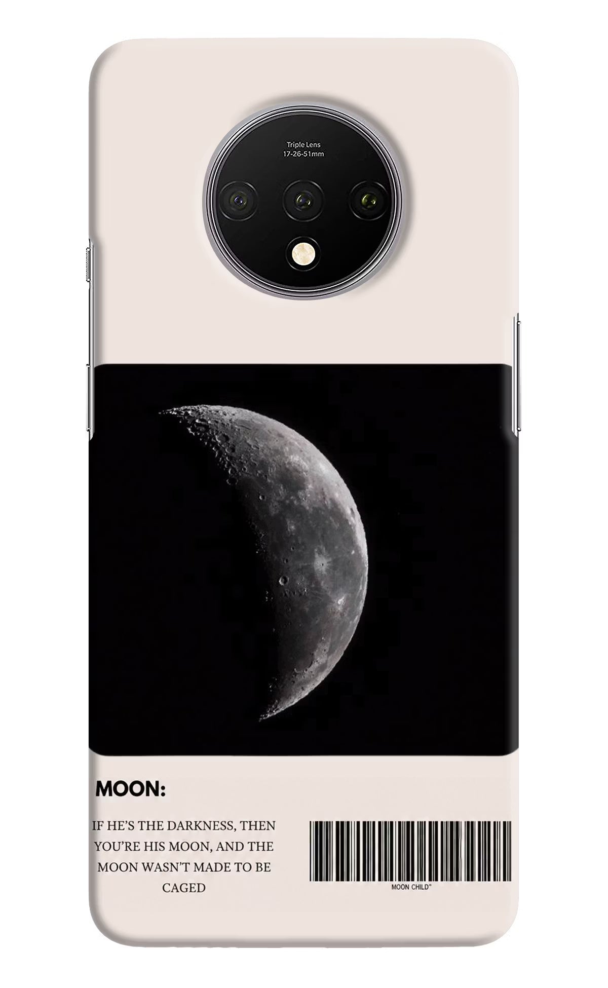 Moon Phase Oneplus 7T Back Cover
