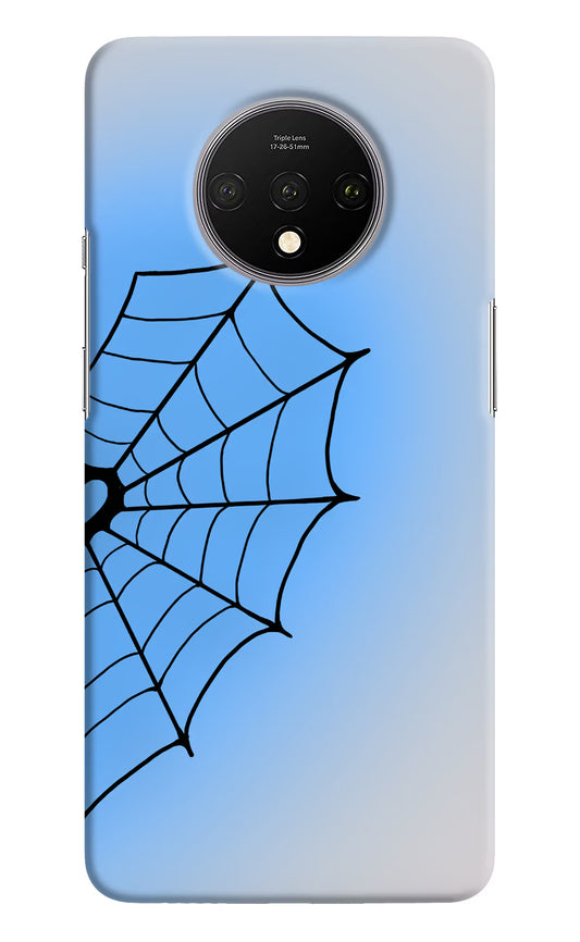 Blue Web Oneplus 7T Hard Case Back Cover by Casekaro