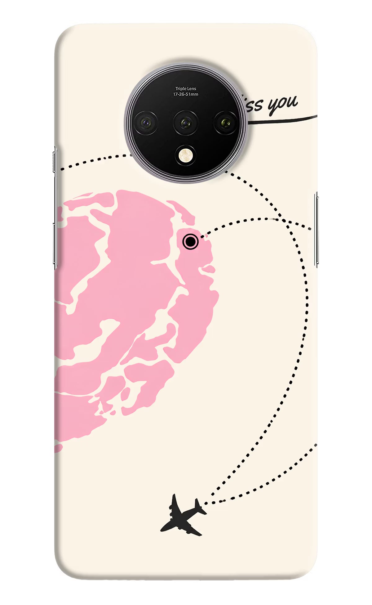 Miss Orbit Oneplus 7T Back Cover