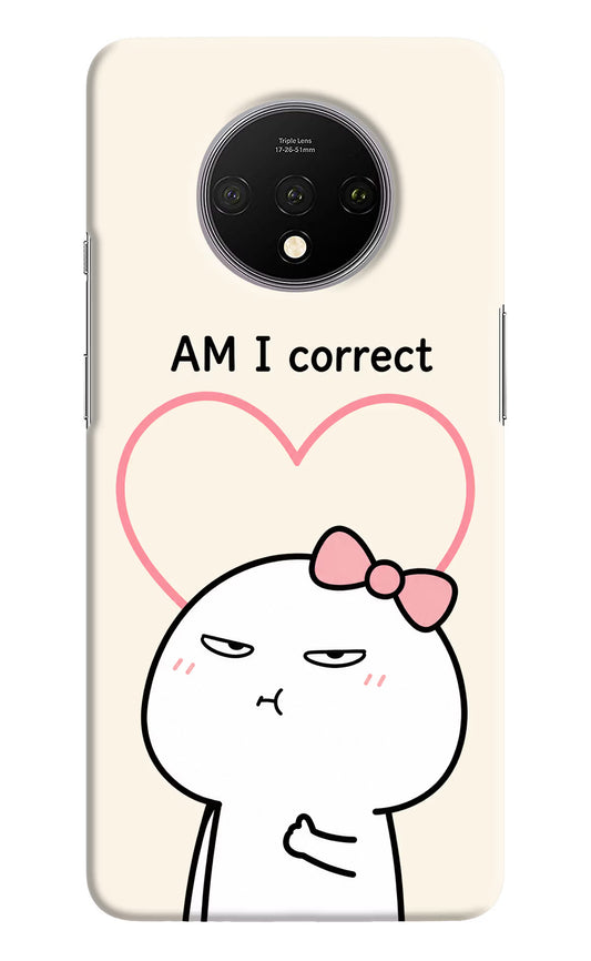 Always Right Oneplus 7T Hard Case Back Cover by Casekaro