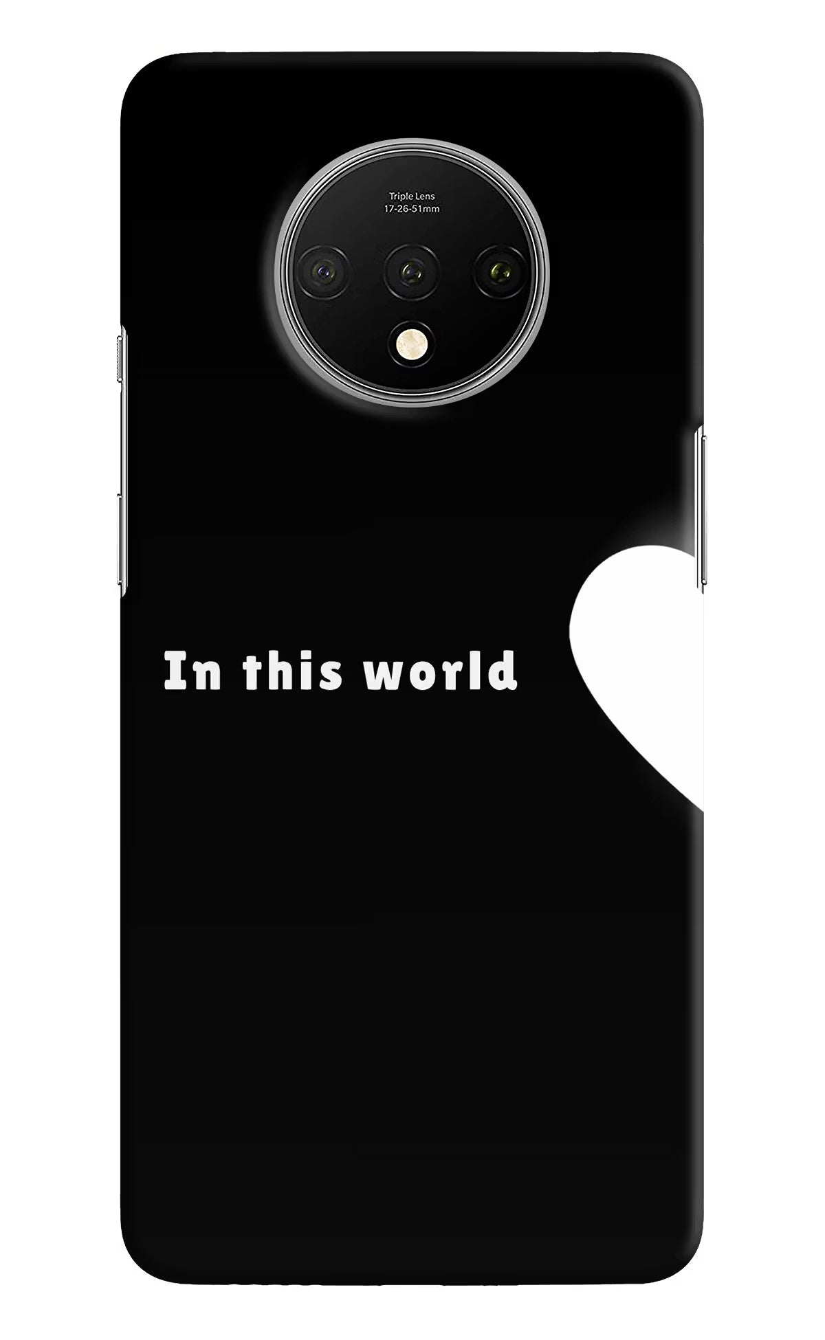 This World Oneplus 7T Back Cover