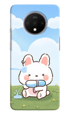 Bunny Treat Oneplus 7T Hard Case Back Cover by Casekaro