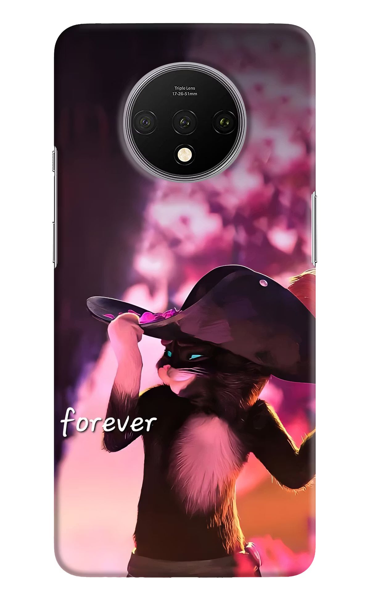 Forever Cat Oneplus 7T Back Cover