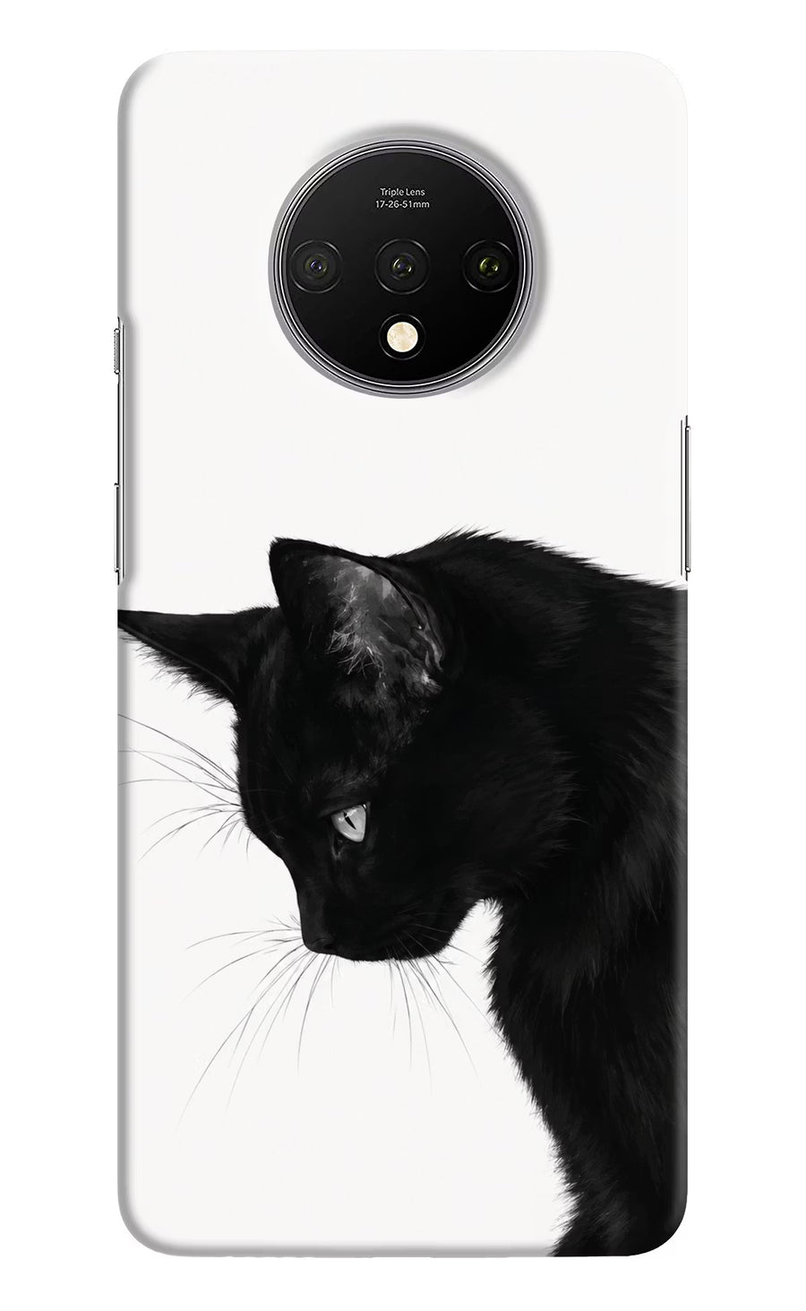 Shadow Gaze Oneplus 7T Back Cover, Hard case