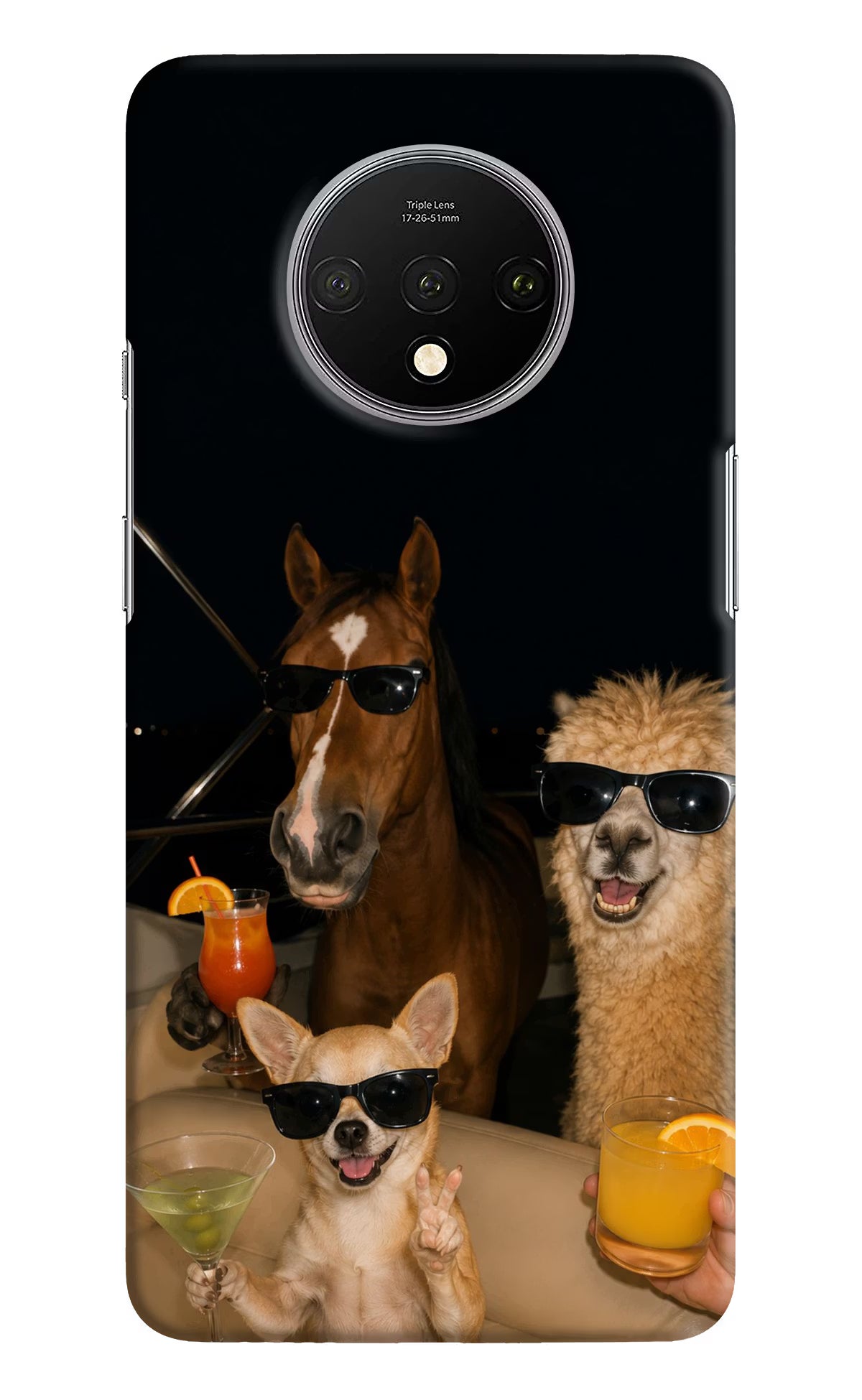 Party Squad Oneplus 7T Back Cover