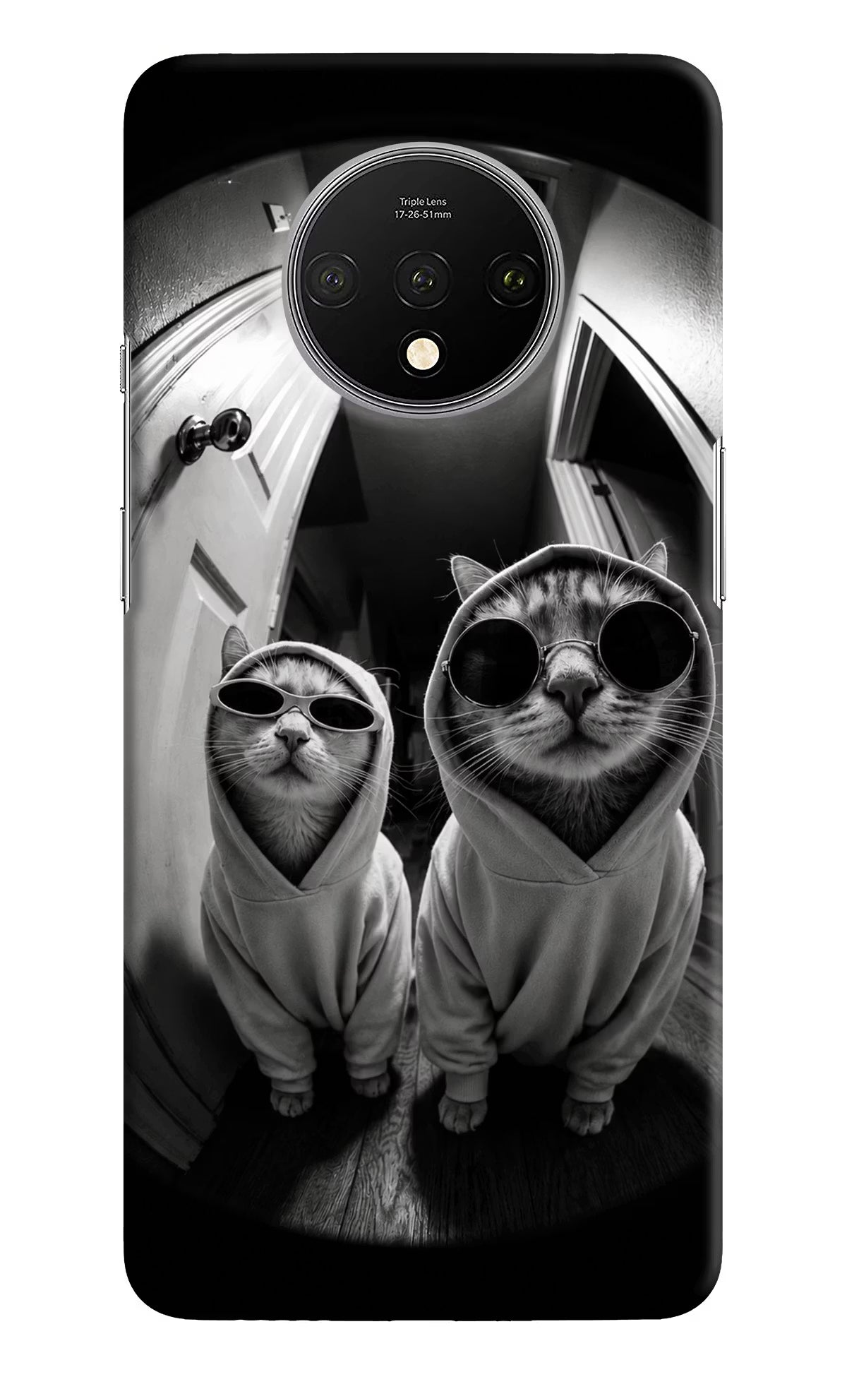 Hood Cats Oneplus 7T Back Cover