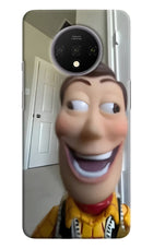 Side Eye Woody Oneplus 7T Hard Case Back Cover by Casekaro