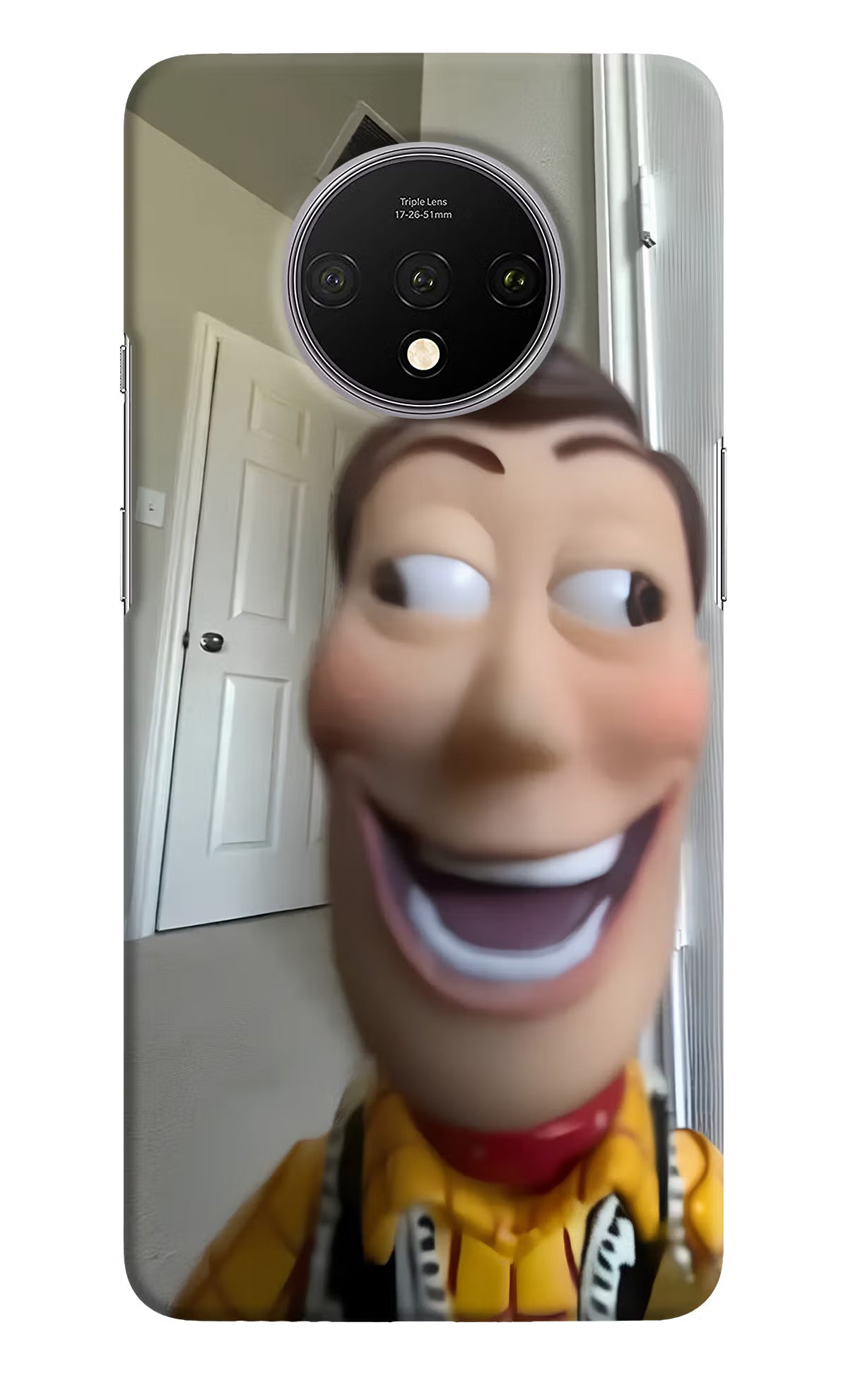 Side Eye Woody Oneplus 7T Back Cover