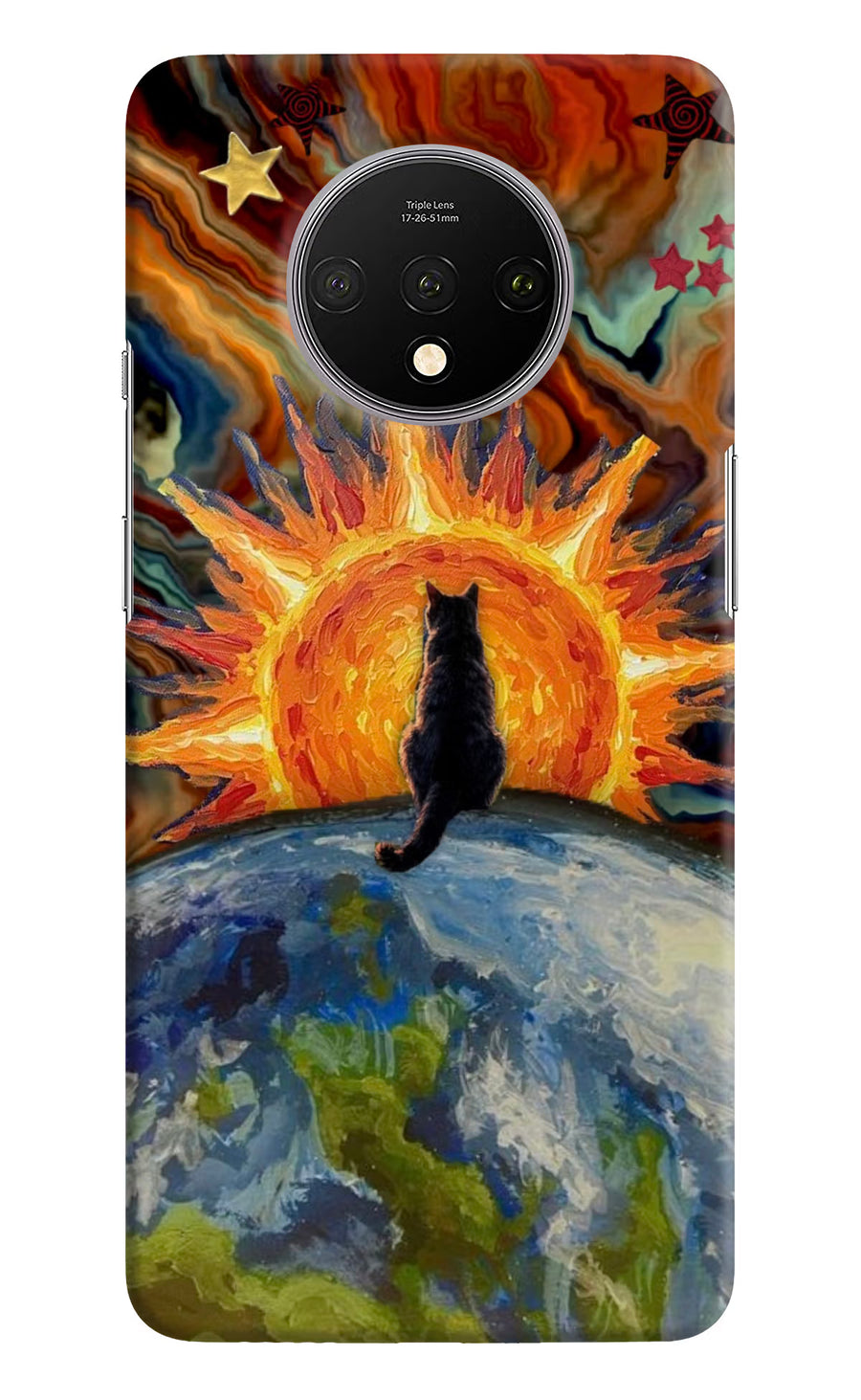 Sunrise Beyond Oneplus 7T Back Cover, Hard case
