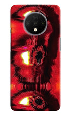 Fire Eye Oneplus 7T Hard Case Back Cover by Casekaro