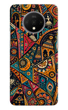 Folk Print Oneplus 7T Back Cover