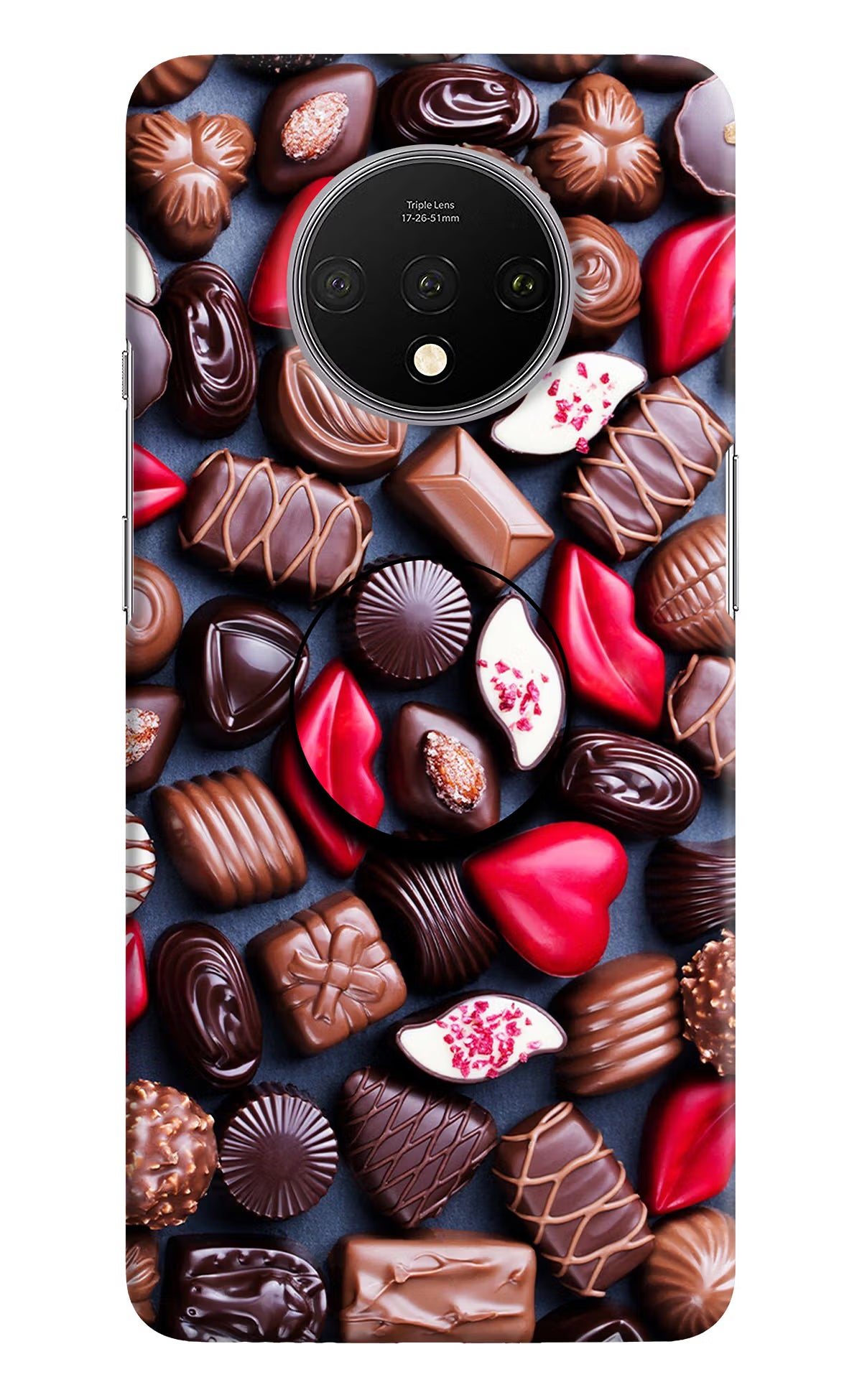 Chocolates Oneplus 7T Pop Case by Casekaro