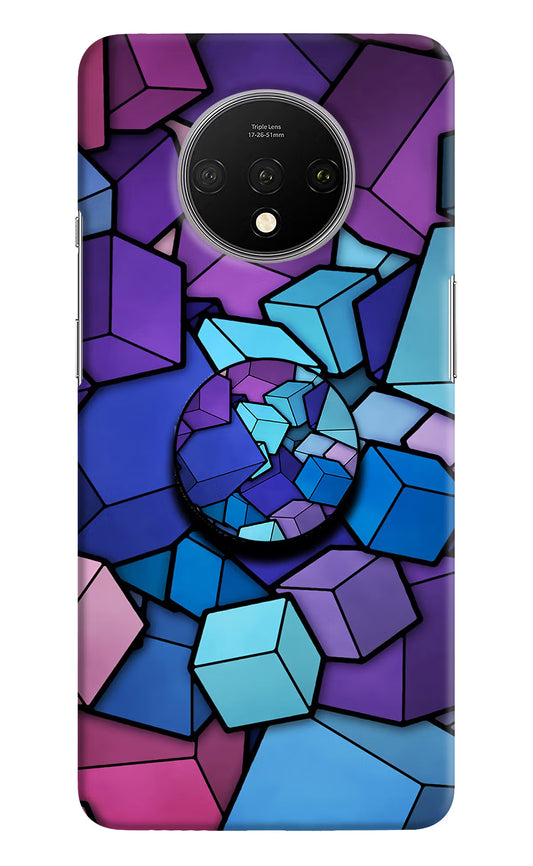 Cubic Abstract Oneplus 7T Pop Case by Casekaro