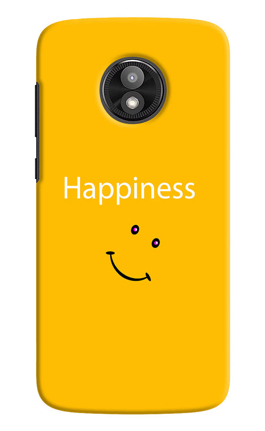 Happiness With Smiley Moto E5 Play Hard Case Back Cover by Casekaro