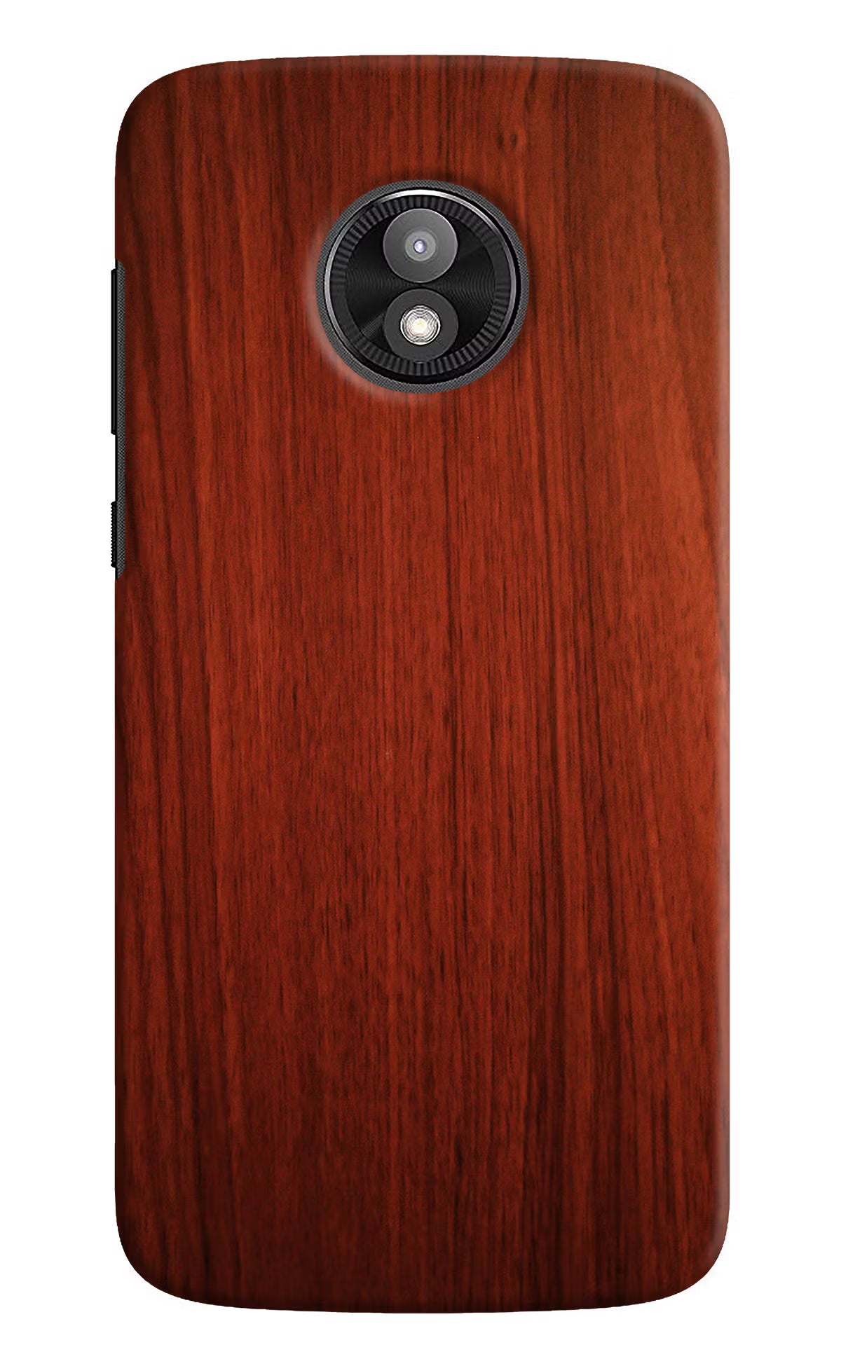 Wooden Plain Pattern Moto E5 Play Hard Case Back Cover by Casekaro