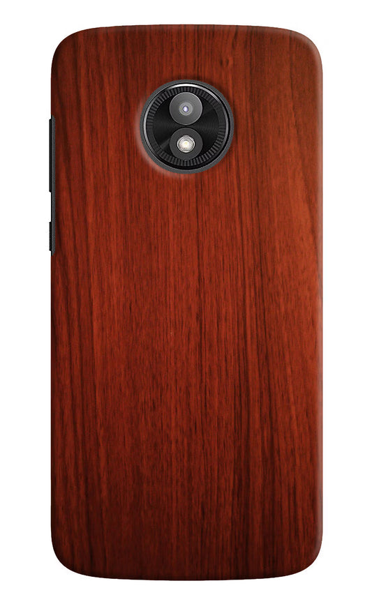 Wooden Plain Pattern Moto E5 Play Hard Case Back Cover by Casekaro