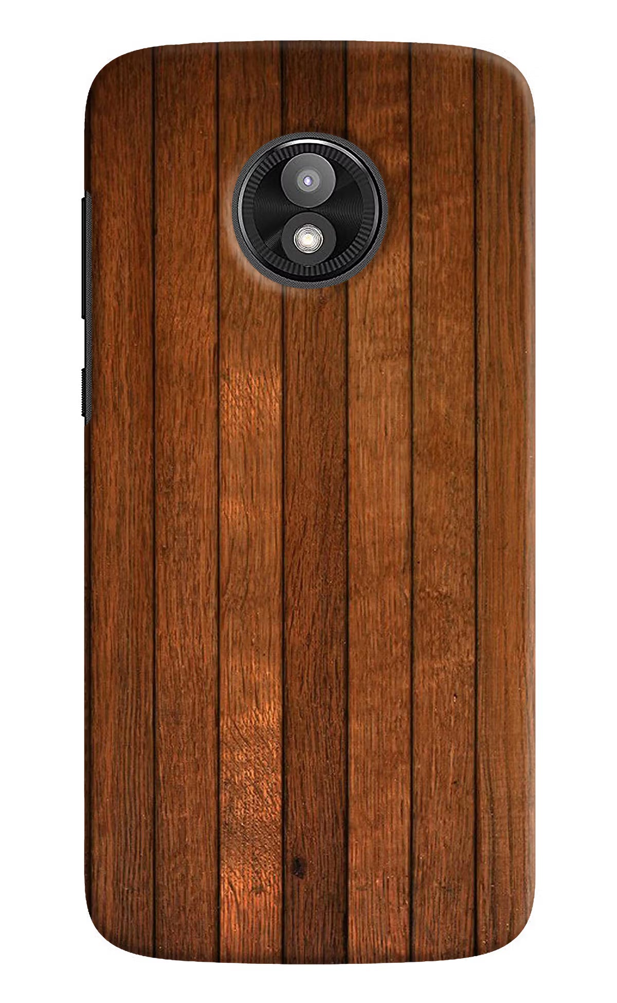 Wooden Artwork Bands Moto E5 Play Hard Case Back Cover by Casekaro