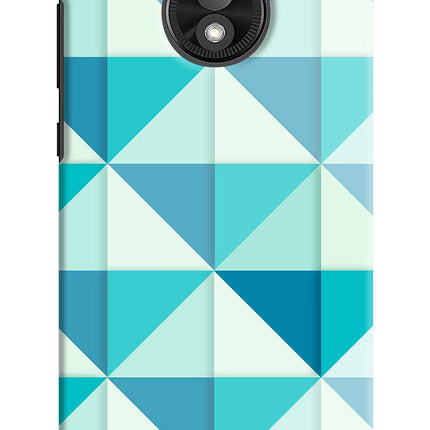 Abstract Moto E5 Play Hard Case Back Cover by Casekaro