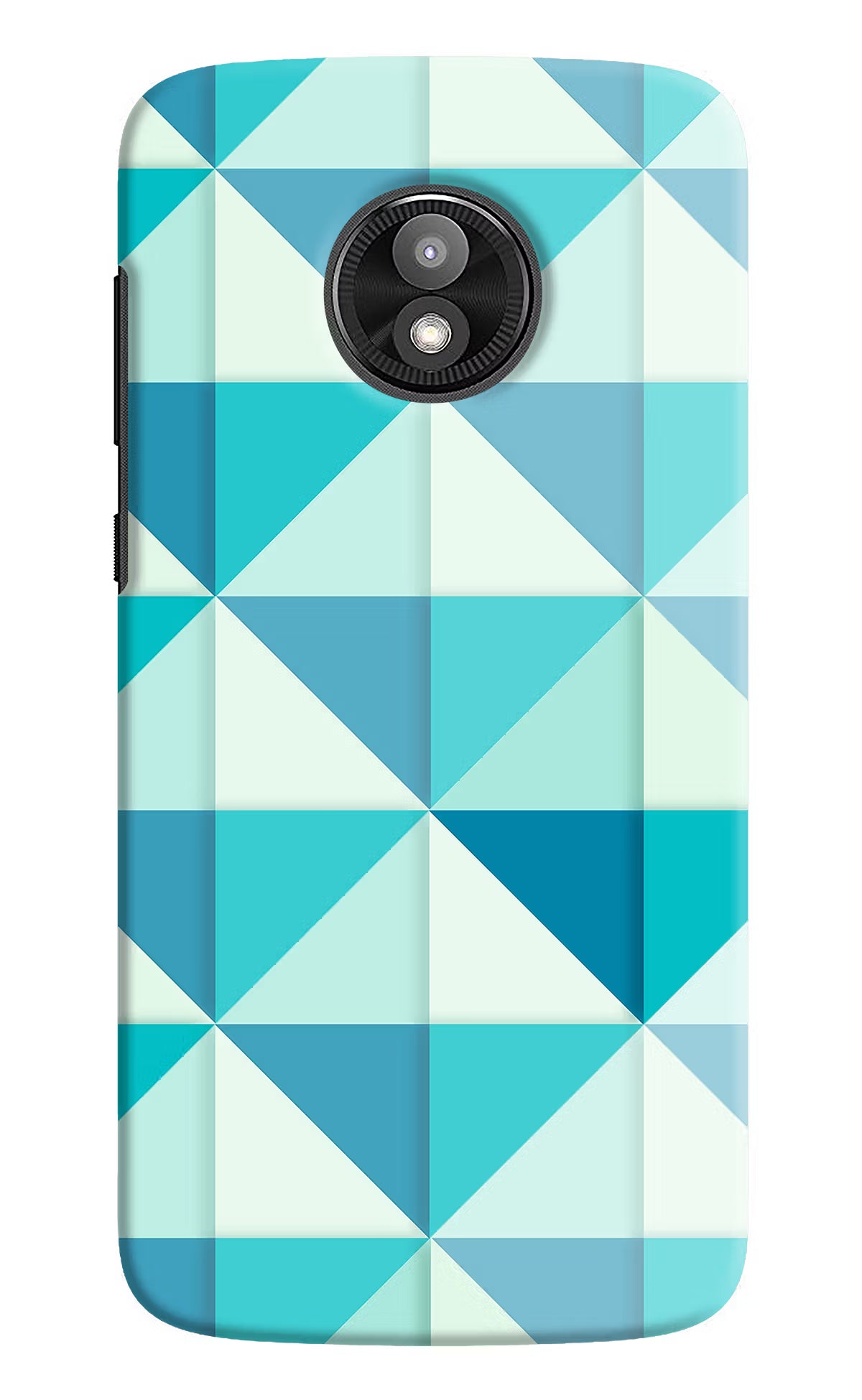Abstract Moto E5 Play Hard Case Back Cover by Casekaro