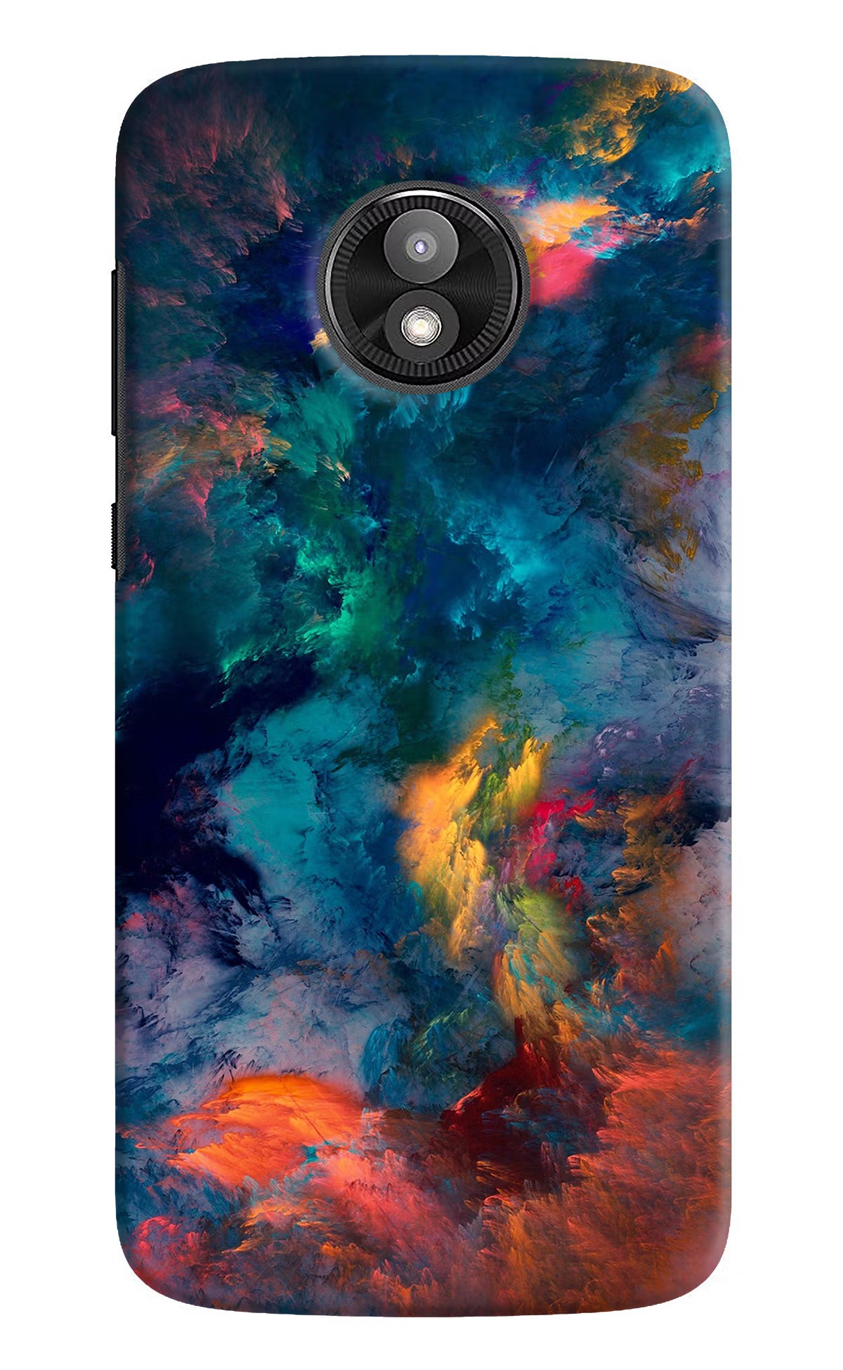 Artwork Paint Moto E5 Play Hard Case Back Cover by Casekaro