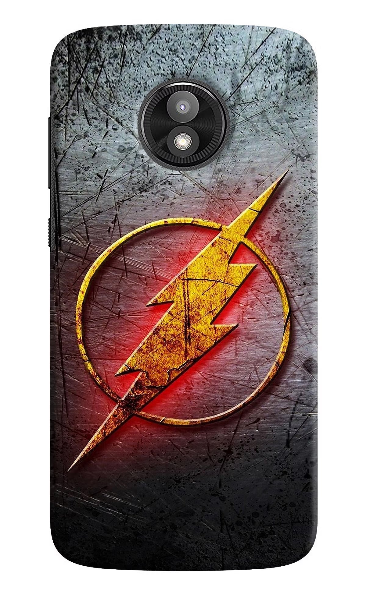 Flash Moto E5 Play Hard Case Back Cover by Casekaro