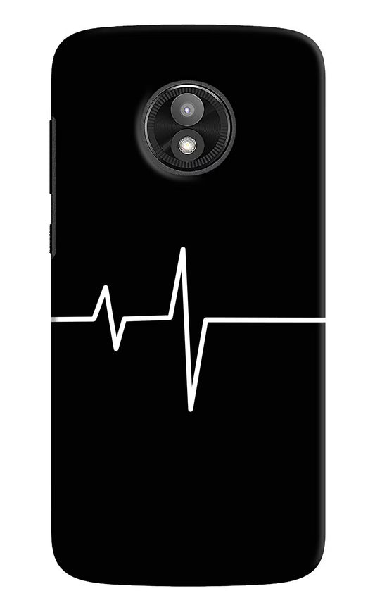 Heart Beats Moto E5 Play Hard Case Back Cover by Casekaro
