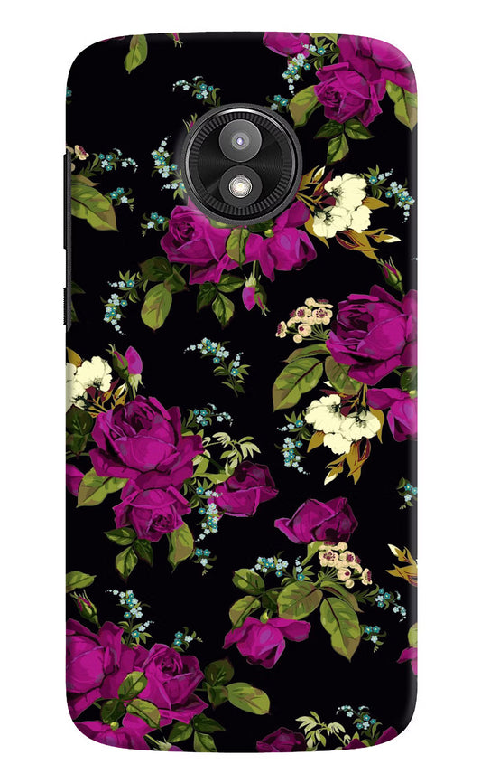 Flowers Moto E5 Play Hard Case Back Cover by Casekaro