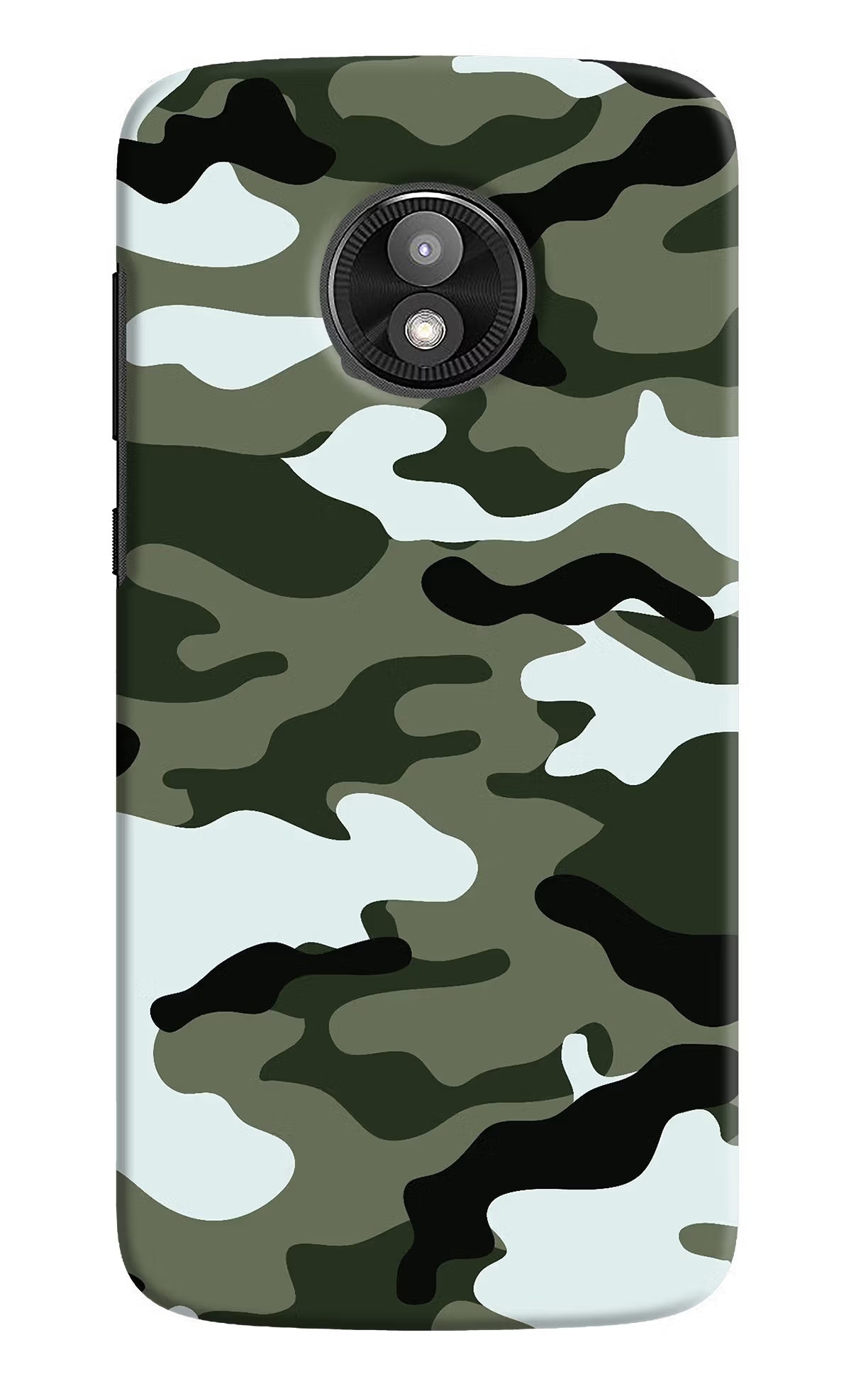 Camouflage Moto E5 Play Hard Case Back Cover by Casekaro