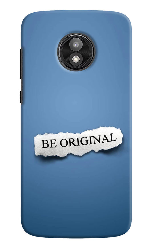 Be Original Moto E5 Play Hard Case Back Cover by Casekaro