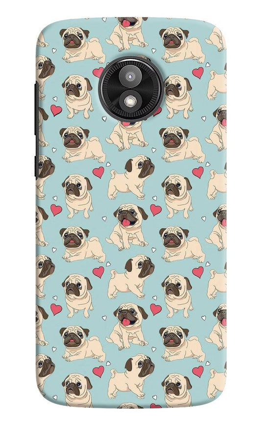 Pug Dog Moto E5 Play Hard Case Back Cover by Casekaro