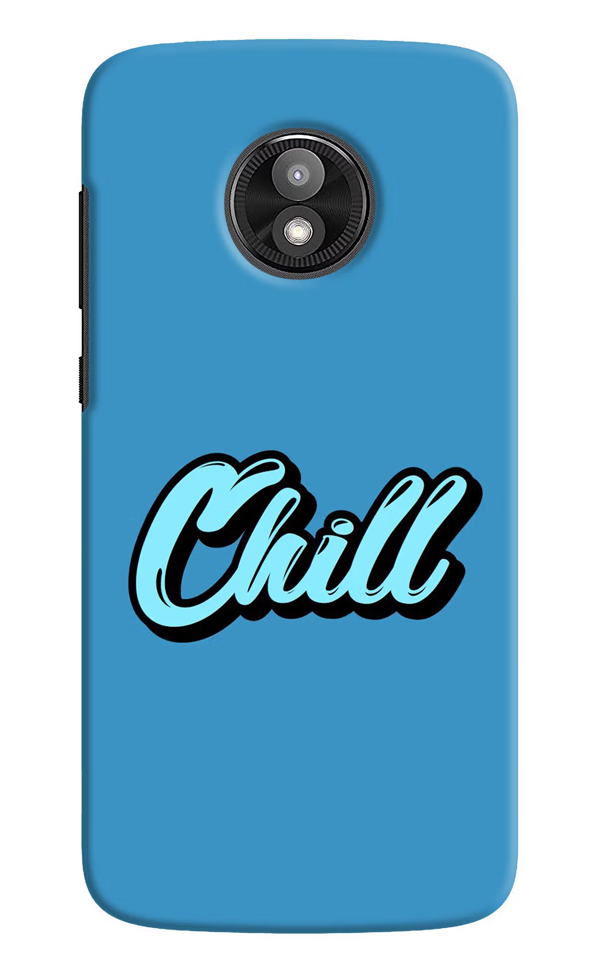 Chill Moto E5 Play Hard Case Back Cover by Casekaro