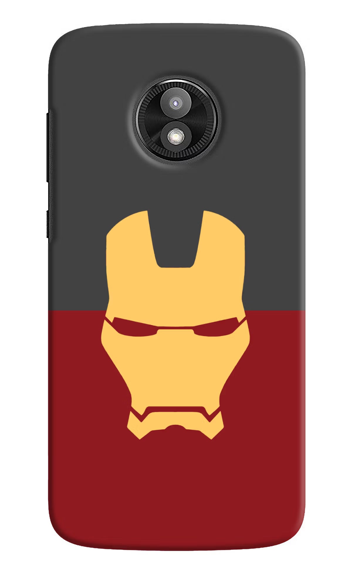 Ironman Moto E5 Play Hard Case Back Cover by Casekaro