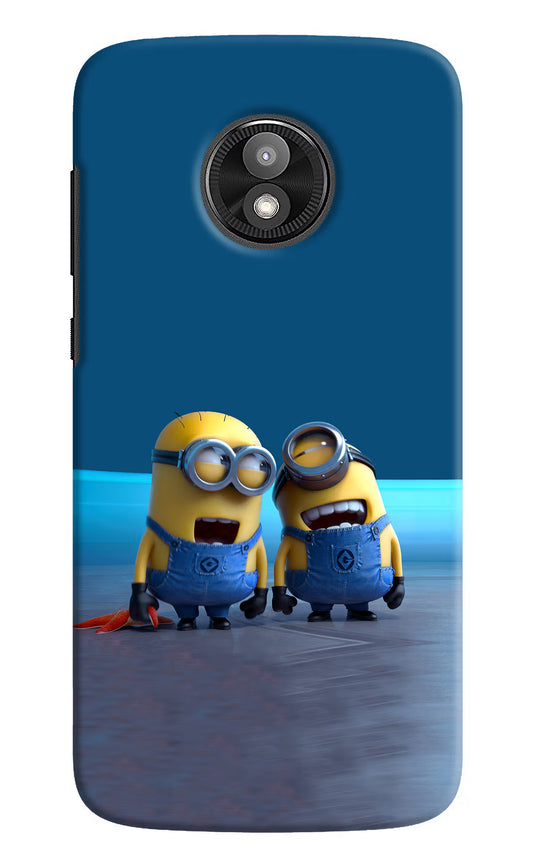 Minion Laughing Moto E5 Play Hard Case Back Cover by Casekaro