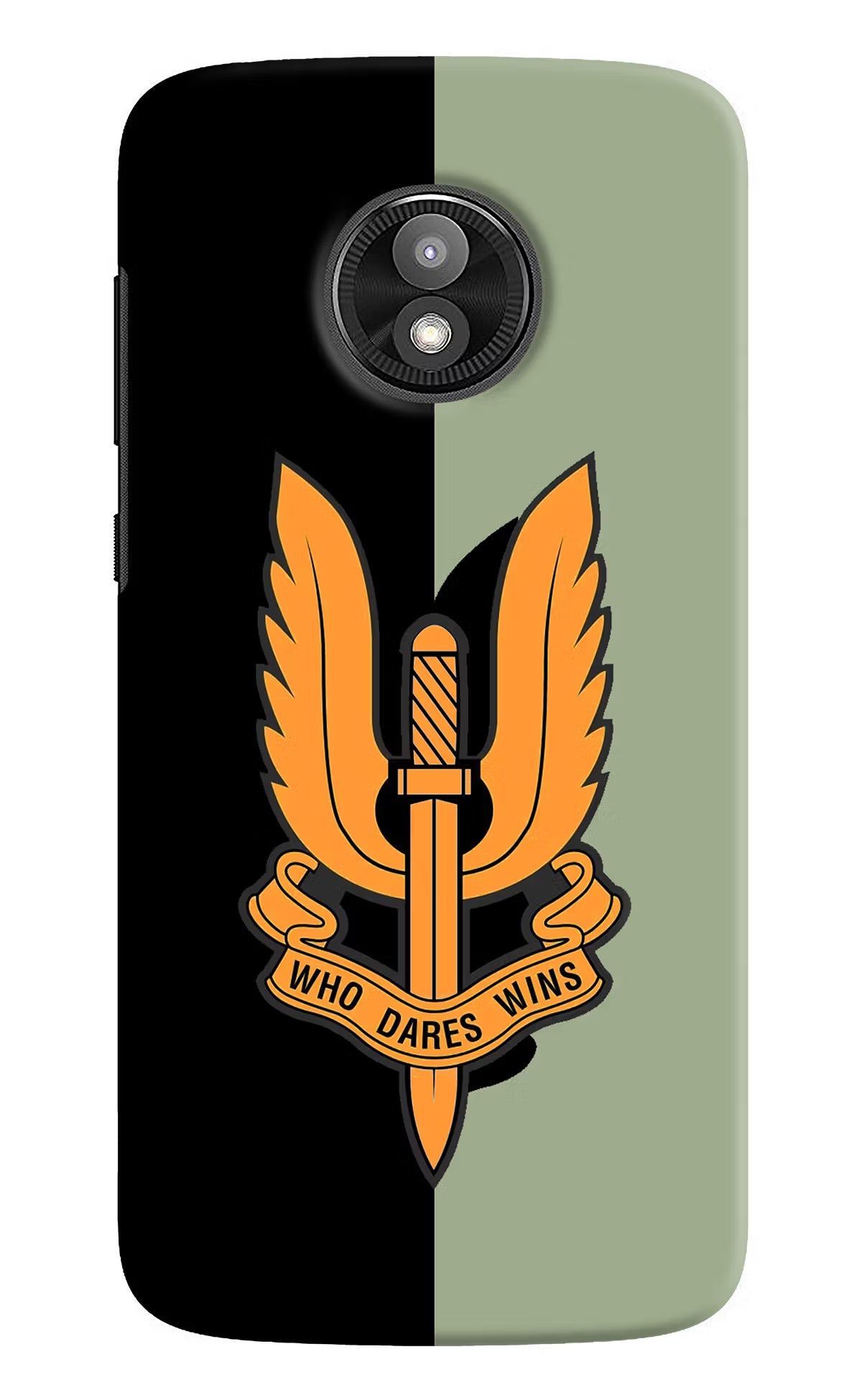 Balidan Logo Moto E5 Play Hard Case Back Cover by Casekaro
