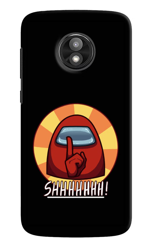 Among Us Shhh! Moto E5 Play Hard Case Back Cover by Casekaro