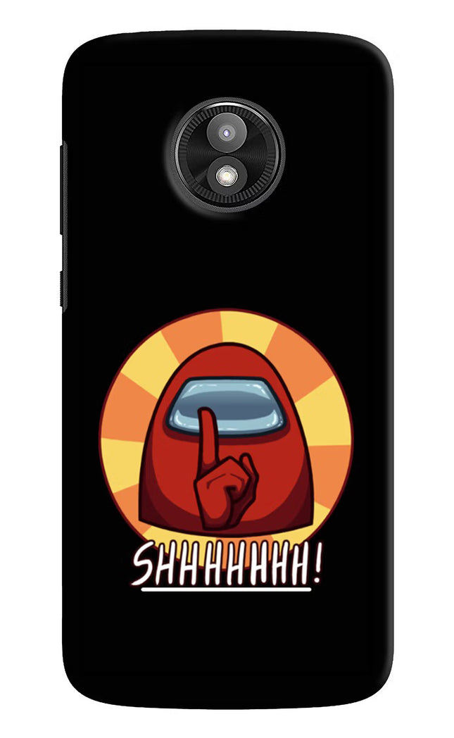 Among Us Shhh! Moto E5 Play Hard Case Back Cover by Casekaro