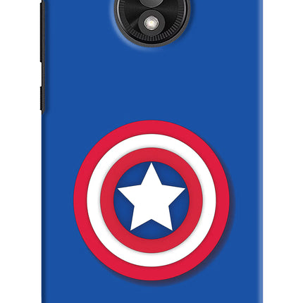Shield Moto E5 Play Hard Case Back Cover by Casekaro