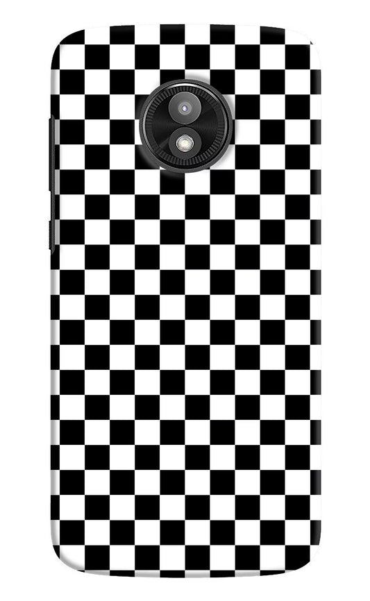 Chess Board Moto E5 Play Hard Case Back Cover by Casekaro