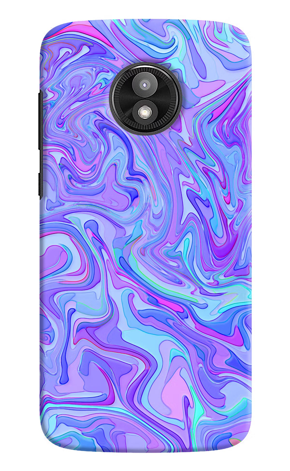 Glitter Moto E5 Play Hard Case Back Cover by Casekaro