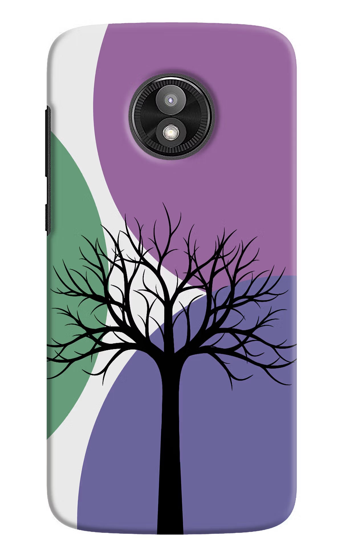 Tree Art Moto E5 Play Hard Case Back Cover by Casekaro