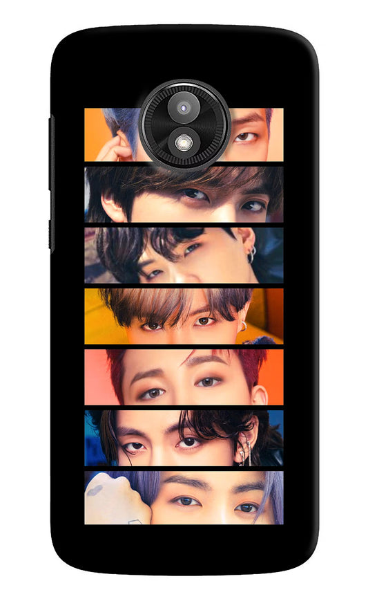 BTS Eyes Moto E5 Play Hard Case Back Cover by Casekaro