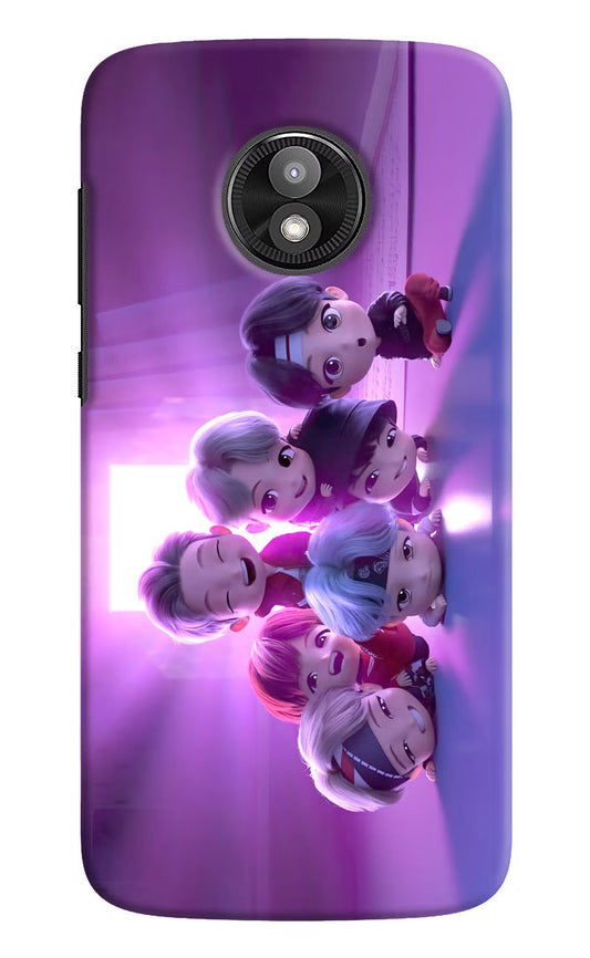 BTS Chibi Moto E5 Play Hard Case Back Cover by Casekaro