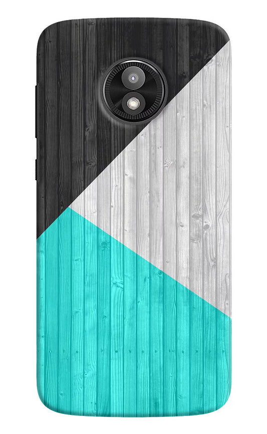 Wooden Abstract Moto E5 Play Hard Case Back Cover by Casekaro