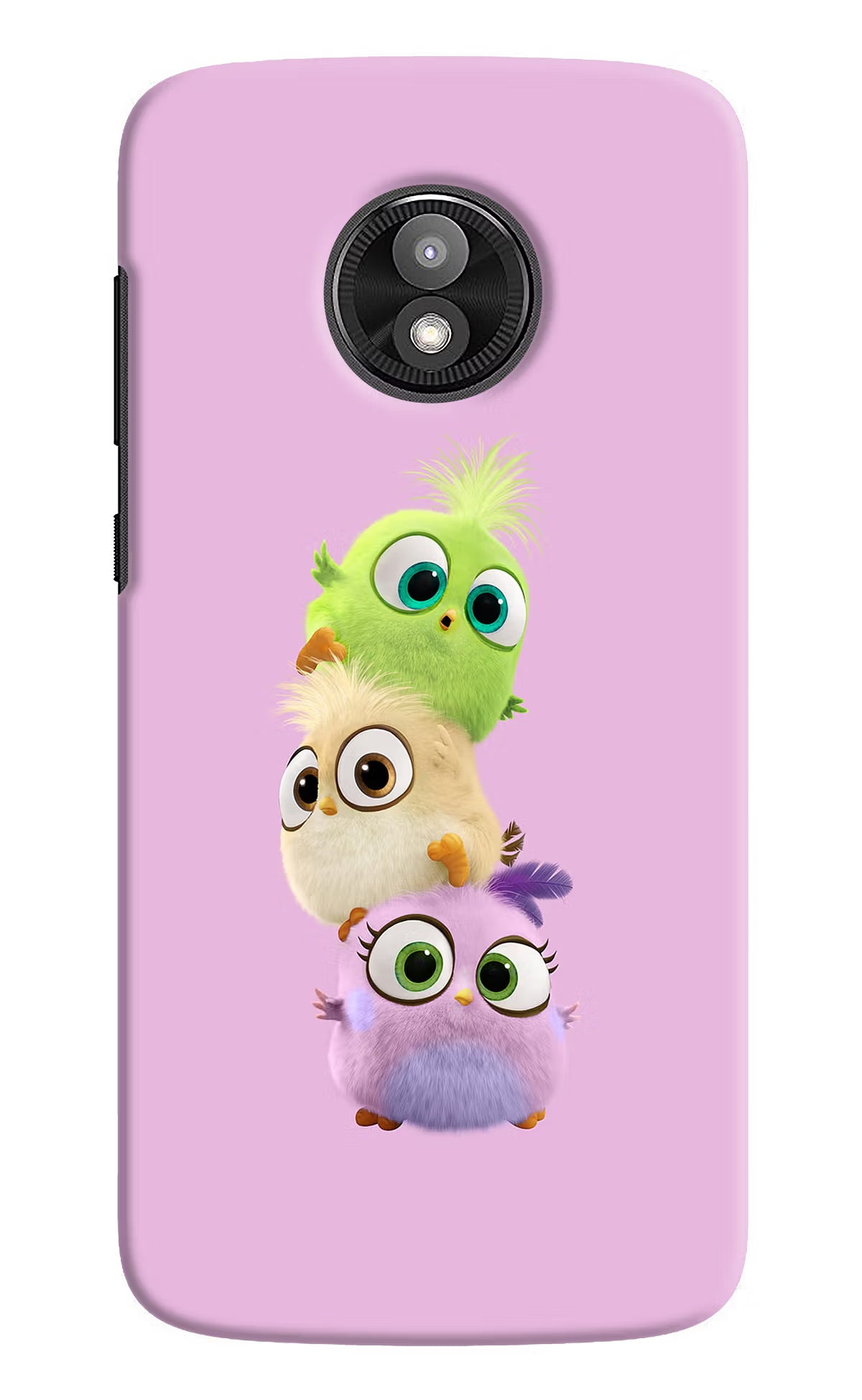 Cute Little Birds Moto E5 Play Hard Case Back Cover by Casekaro