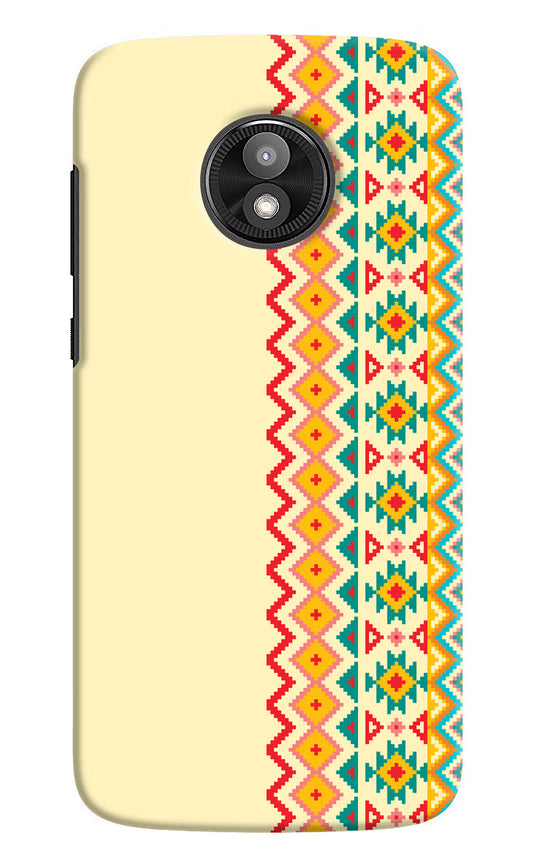 Ethnic Seamless Moto E5 Play Hard Case Back Cover by Casekaro