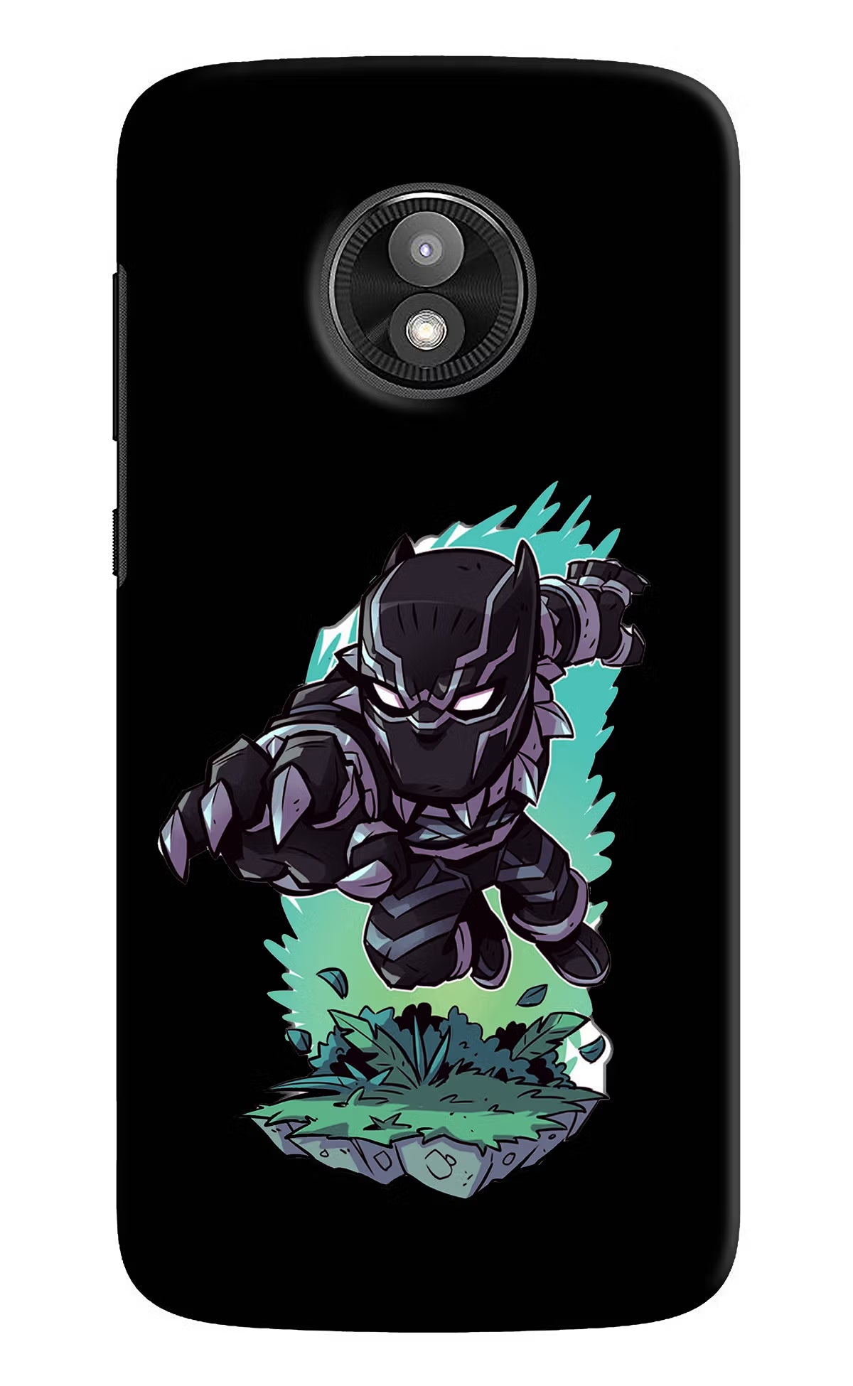 Black Panther Moto E5 Play Hard Case Back Cover by Casekaro
