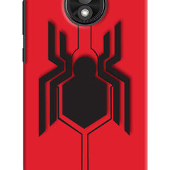 Spider Moto E5 Play Hard Case Back Cover by Casekaro